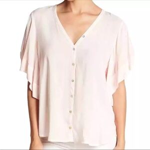 Pale Pink Young Fabulous and Broke Russo Top XS